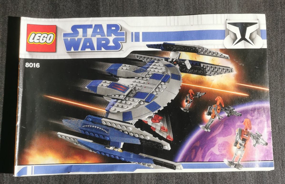 Lego Star Wars 8016 - Hyena Droid Bomber + gratis
