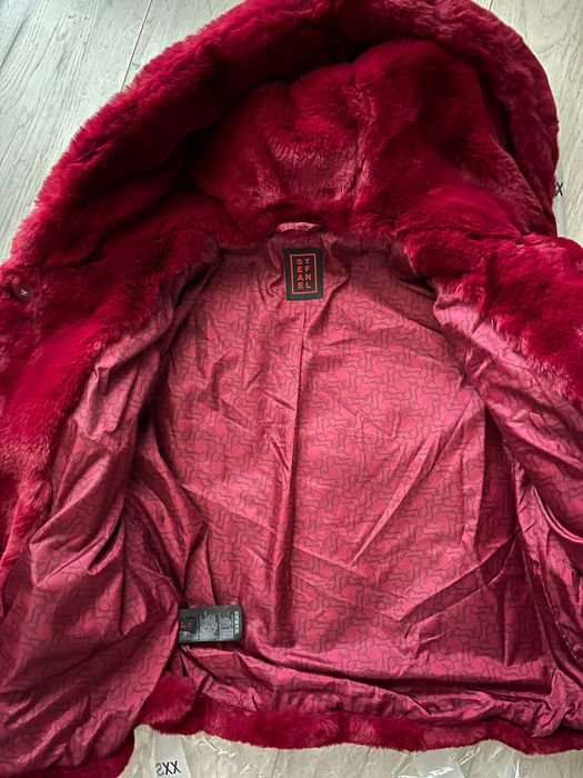 Futerko Stefanel S burgundowe