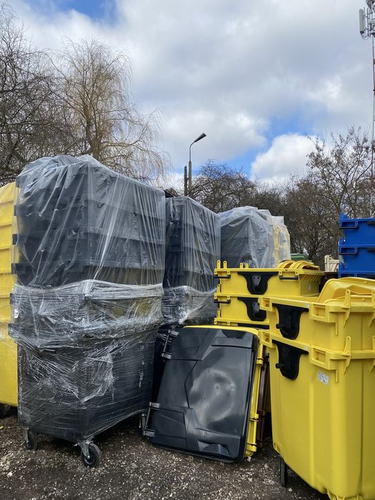 Pojemnik kosz kubel kontener śmietnik na odpady śmieci 120l eko bio