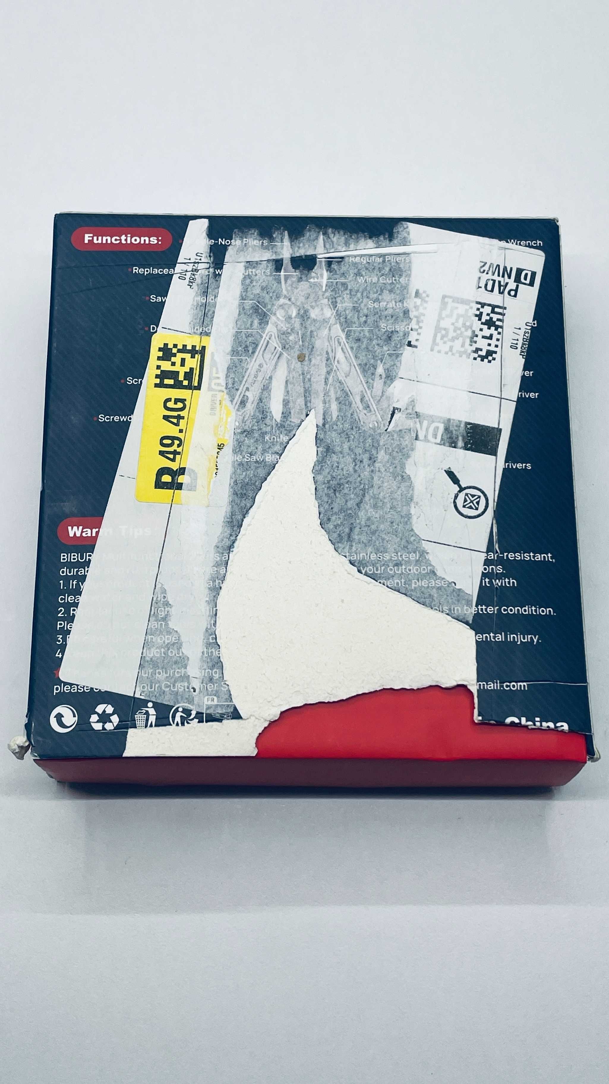 Narzędzie Wielofunkcyjne Multitool BIBURY 34w1 Szczypce Kombinerki