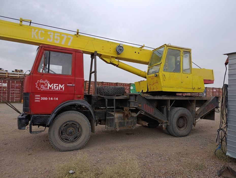 Продаж автокран КС 3577 на МАЗ в.п. 14т.
