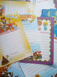 Письмо Святому Николаю/Деду Морозу,лист новорічний,открытка