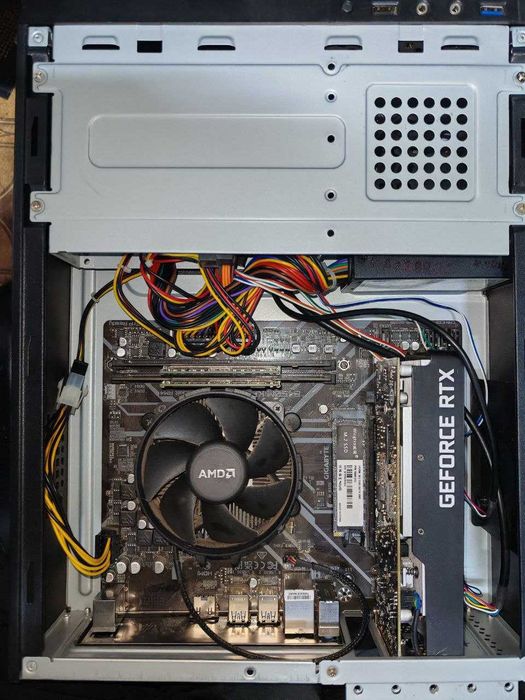 Компьютер 400w AMD R5 3600 32gb DDR4 SSD 512gb RTX 3050 6gb гарантия