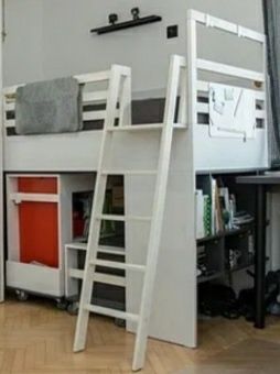 Meble młodzieżowe Vox Nest Łóżko multi prawe +podłoga+organiz