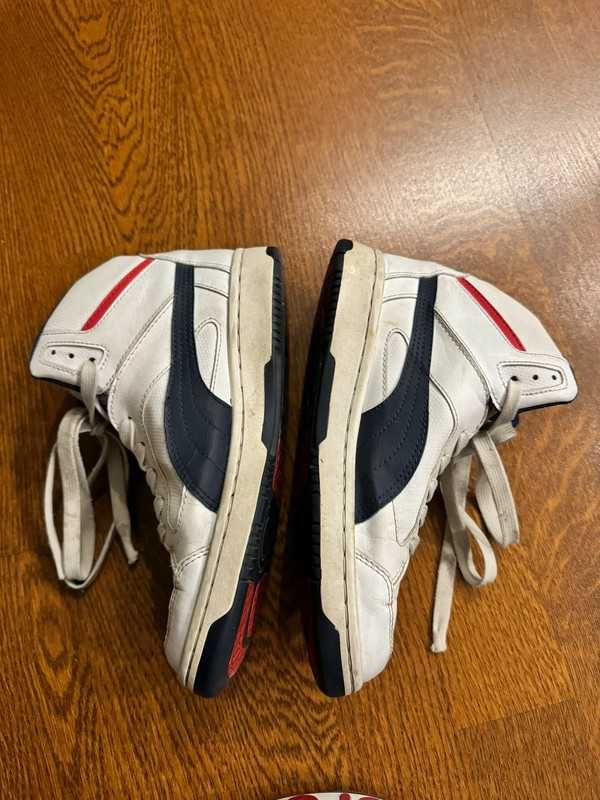 Buty Puma Rebound V2 Hi Junior White 37