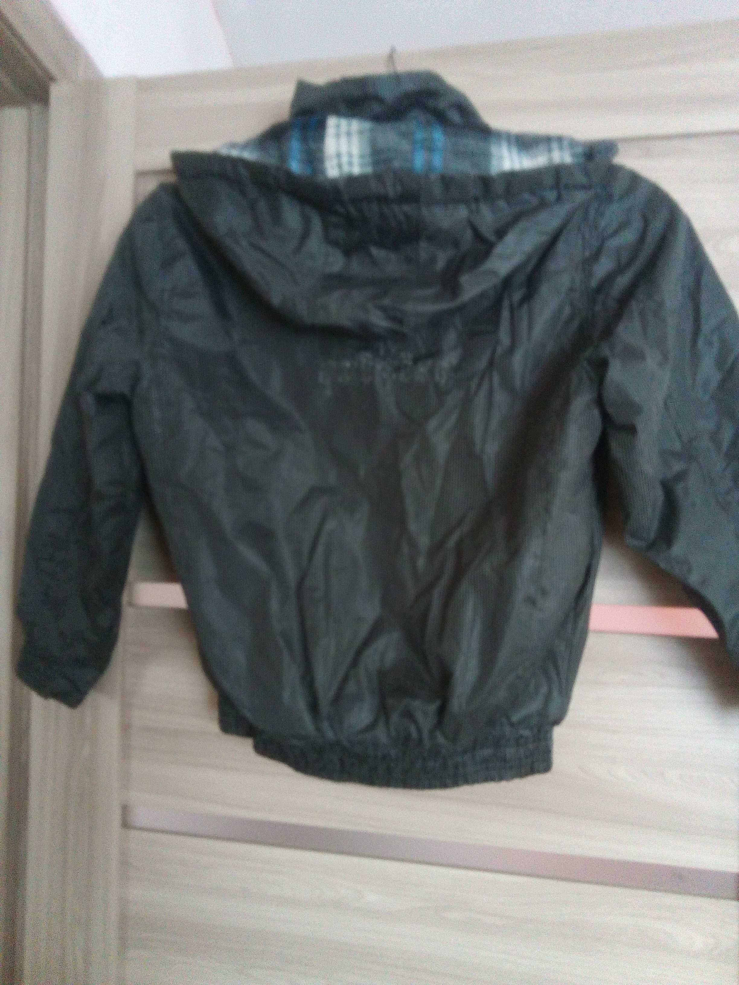 куртка вітровка на флисі хлопчику 8-12 років