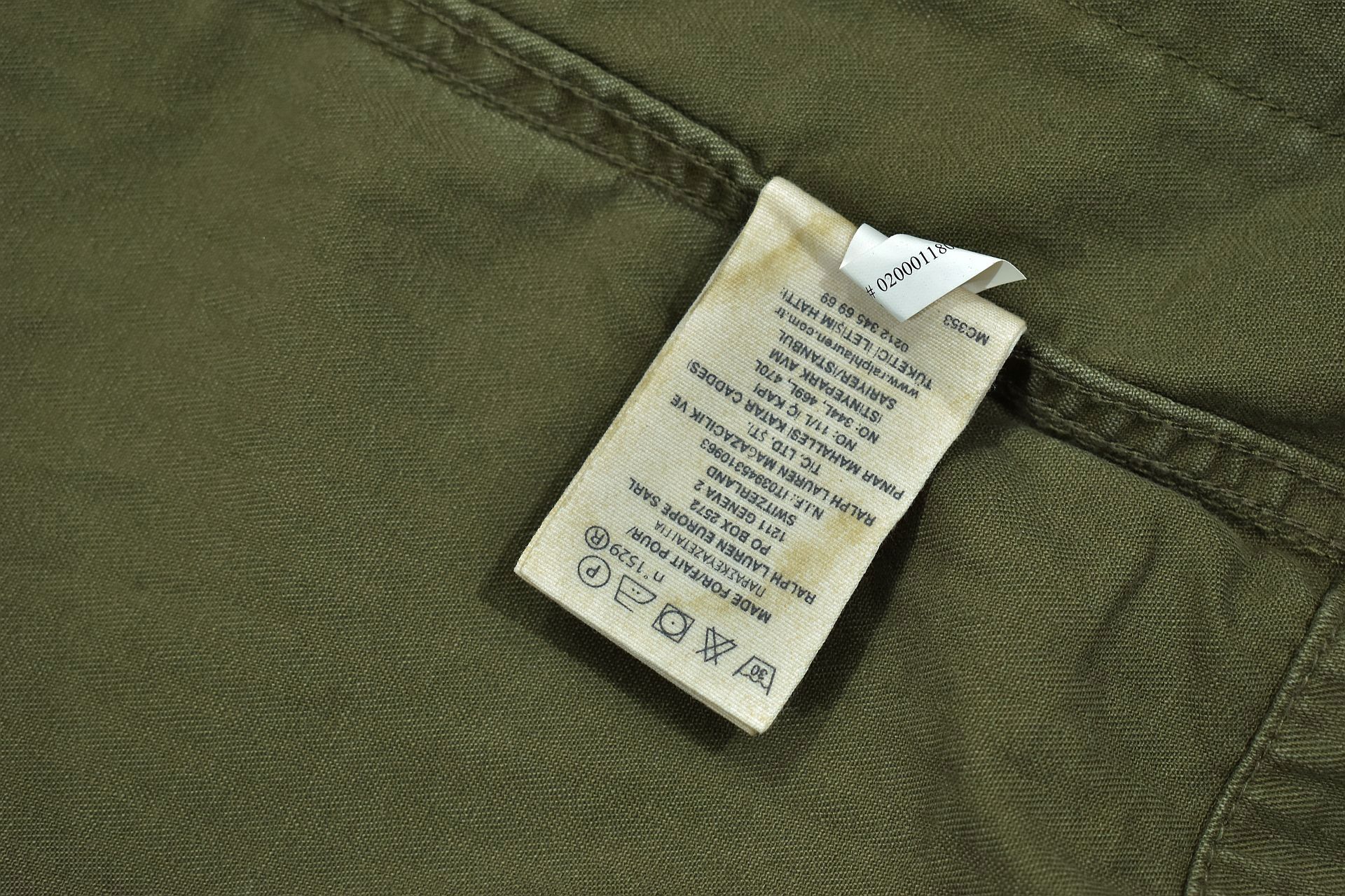 Denim Supply RALPH LAUREN Kurtka Męska Khaki / M