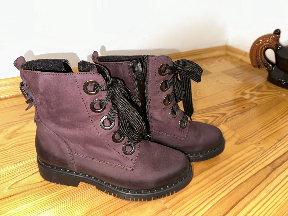 Взуття, осінь-зима, натуральна шкіра, в гарному стані, розмір 39