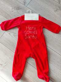 Zara baby pajacyk santa świeta 62 nowy