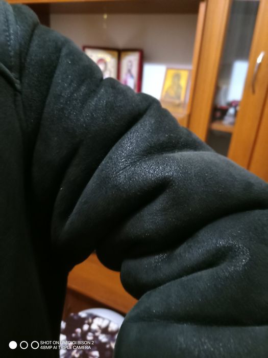 РАСПРОДАЖА!!!Дубленка натуральная мужская (замш с пропиткой) San Marko