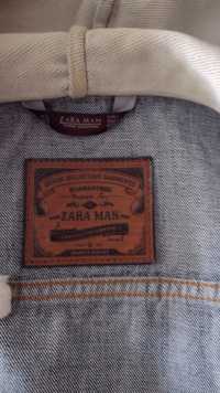 Жилетка джинсова з капюшоном. Фірми zara. Розмір L.