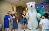 Великий білий ведмідь (мішка) - Київ - кульки а подарунок!