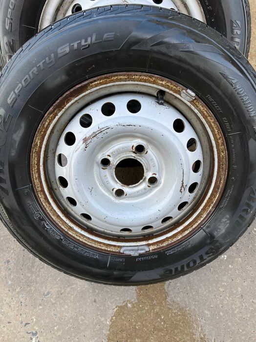 Колеса 175/70 R13 ланос-сенс з резиною Bridgestone літо 4 шт.