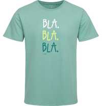 T-shirt Koszulka męska bawełna zielony XXL BLA BLA BLA...  Endo