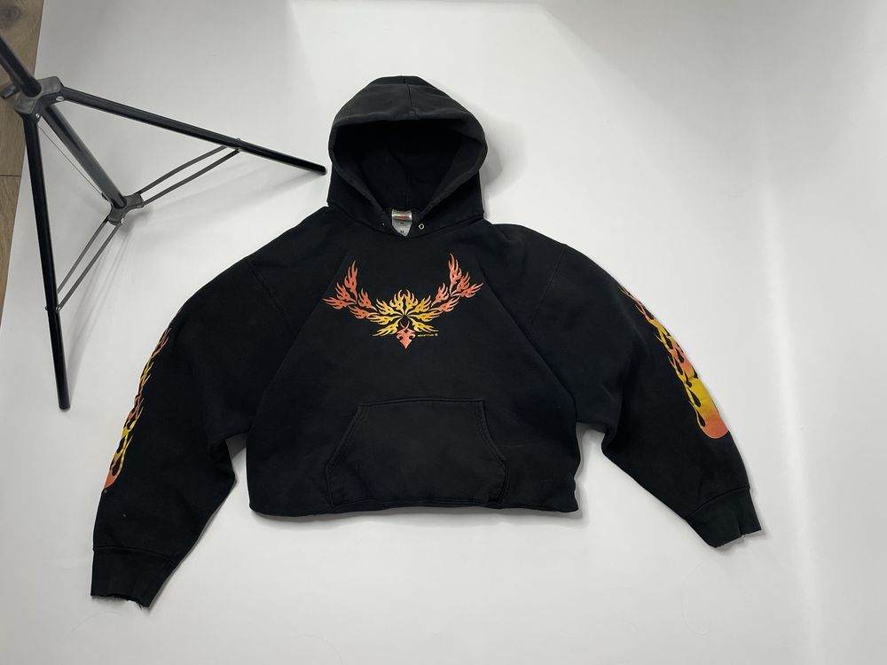 Вінтажний оверсайзовий худак худи 1997 trible thrasher supreme stussy