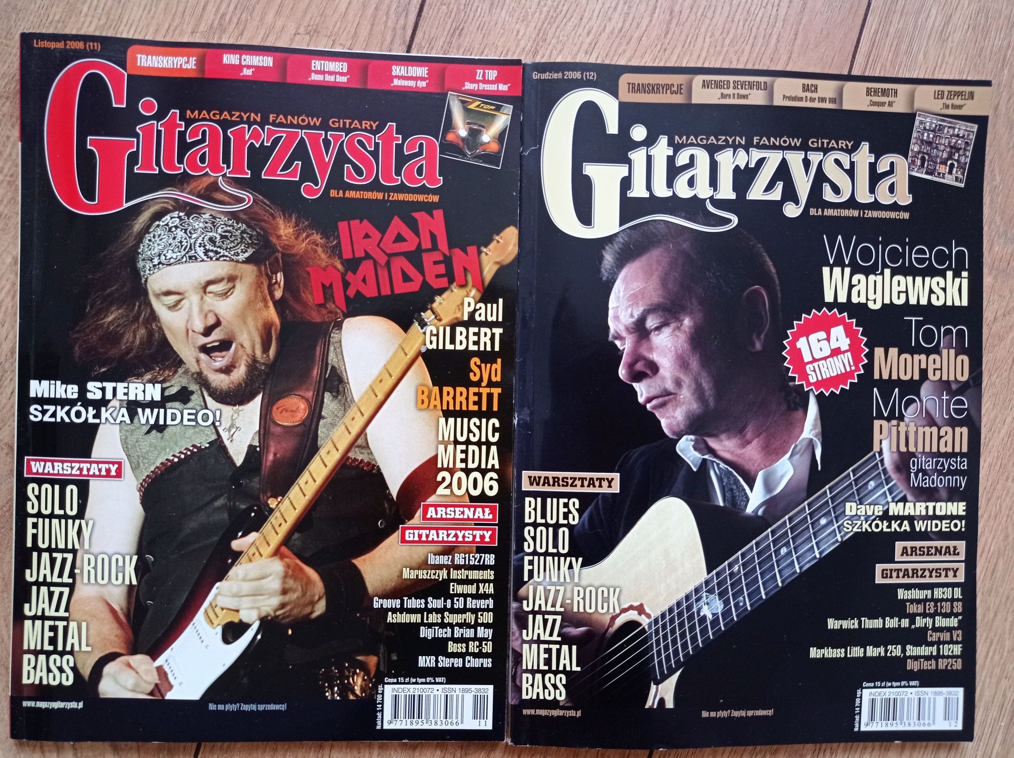 Gitarzysta - magazyn fanów gitary. Cały 2006r