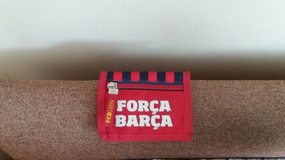 komplet portfel i torebka-saszetka listonoszka oryginalna Barcelona