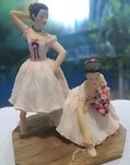 Bailarinas de porcelana da coleção do artista Leonardo