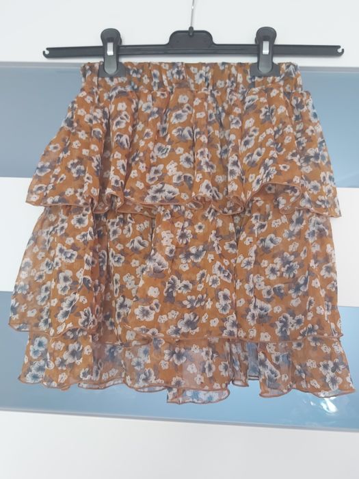 Nowa spódniczka Laurella Judith musztardowa