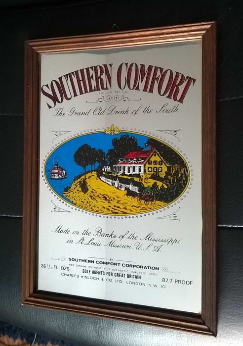 Lustro reklama Southern Comfort