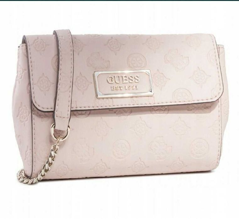 Nerka torebka guees Rosa smoke różowa