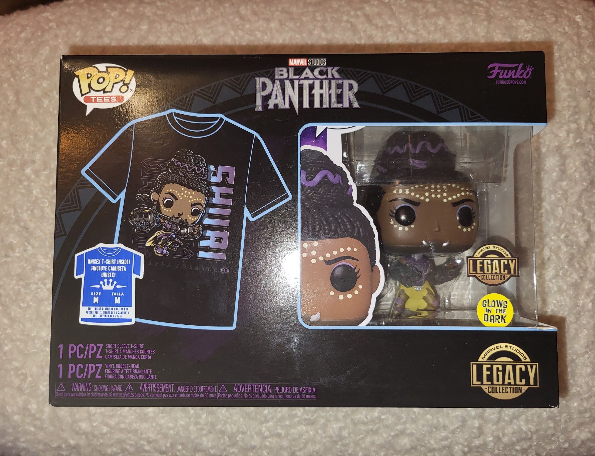 Funko Pop Tees Marvel Black Panther Shuri 876 Funko pop