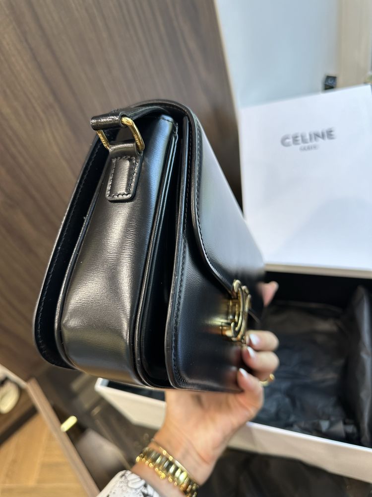 CELINE Сумка Triomphe оригінал розмір медіум (середня)