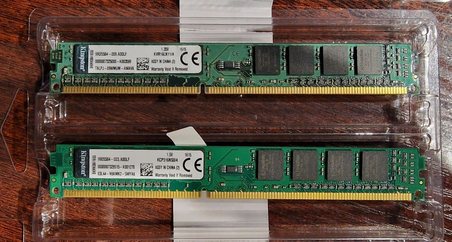 Pamięć RAM Kingston DDR3 8GB 2*4GB 1600MHz