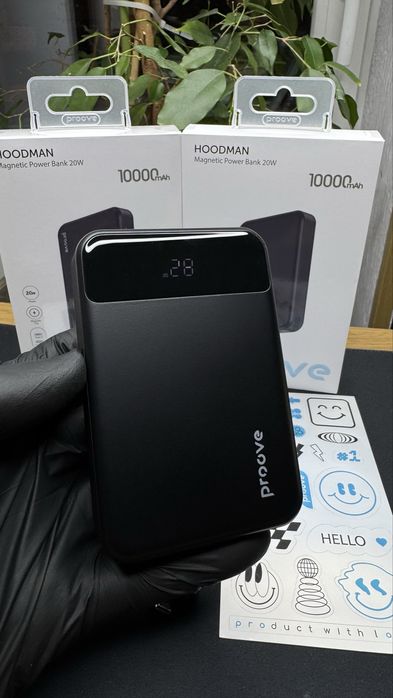 Стильний павербанк для Айфон Пруве Proove magnetic 10000 mah 20w
