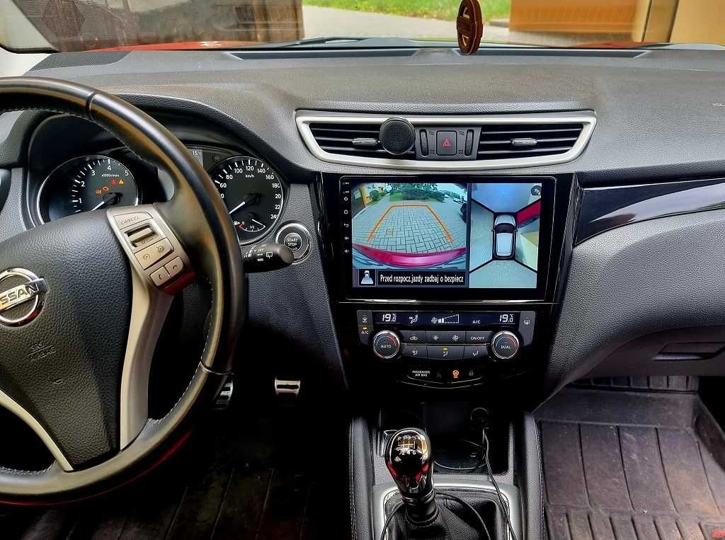 Radio 2din Android Qashqai J11 8GB, Nawigacja, Bluetooth, DSP, Raty