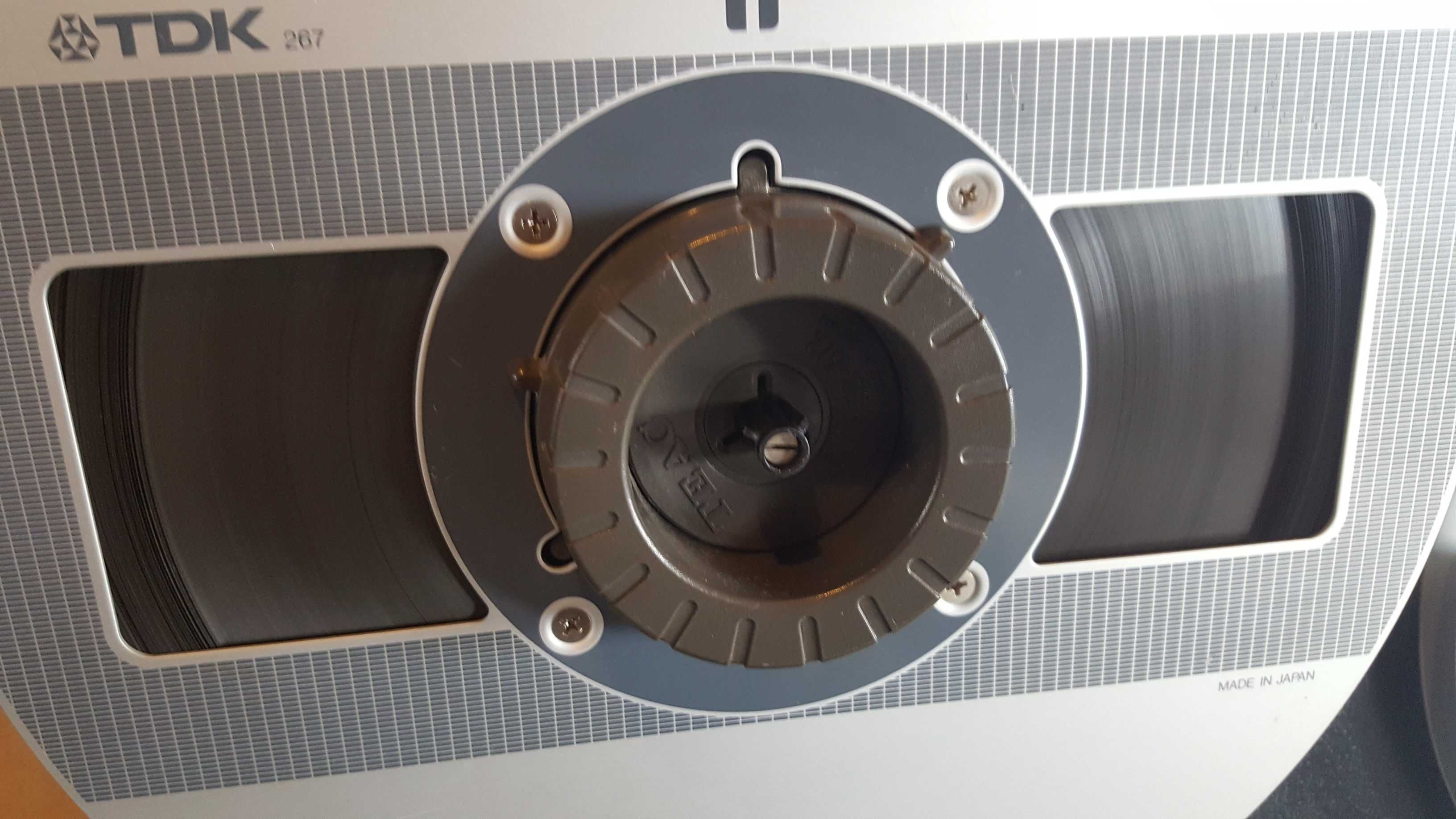 Szpula magnetofonowa z taśmą plus szpula 26.5 KOMPLET TDK Maxell Basf