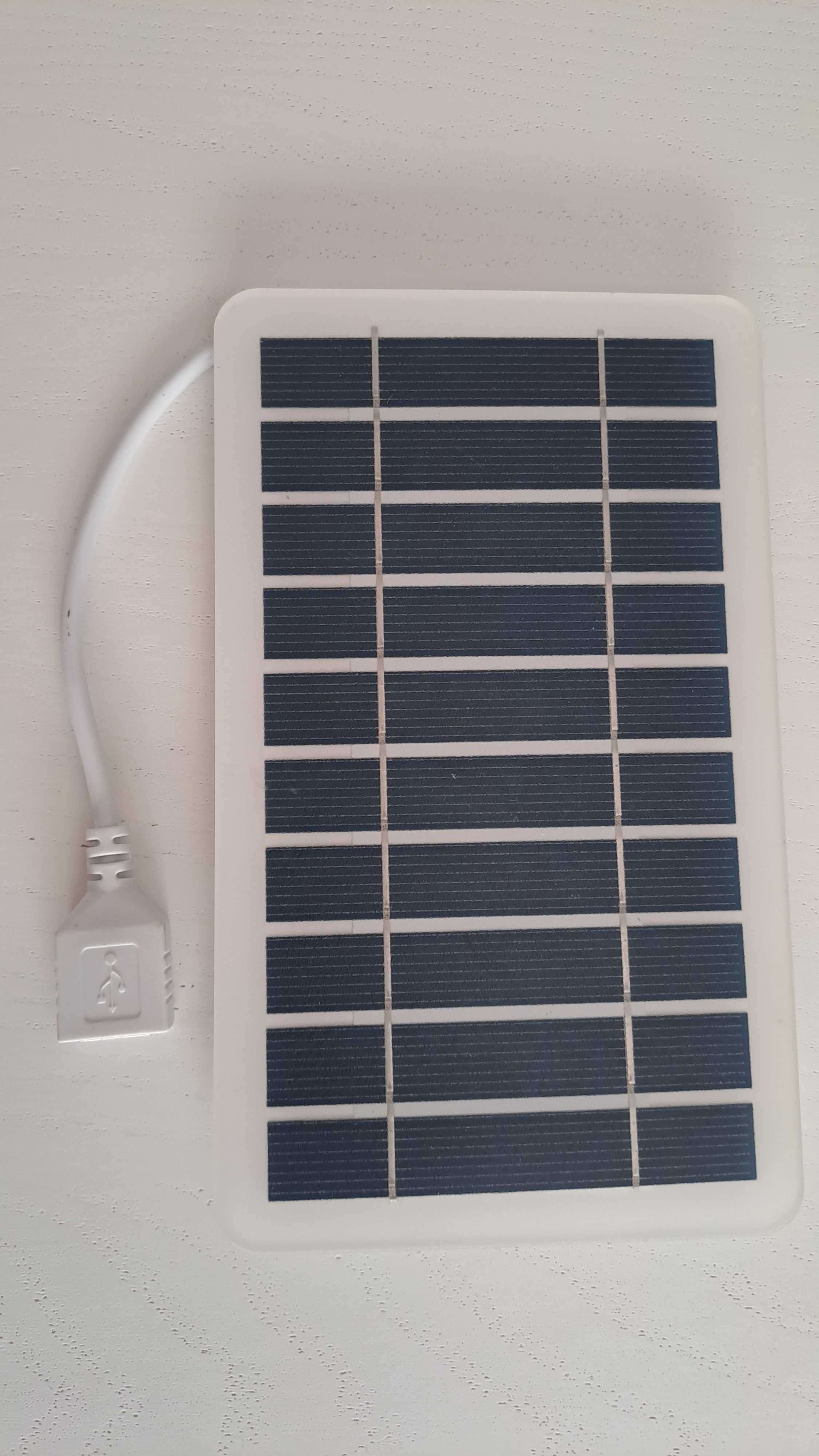 Painel solar portátil à prova d'água, 5w, 5v