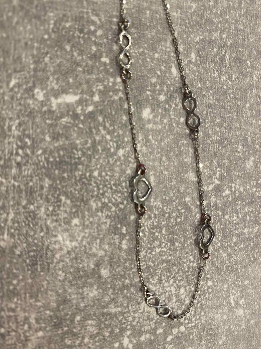 Zestaw 2 bransoletki plus naszyjnik SREBRO 925 łączna masa 6.23