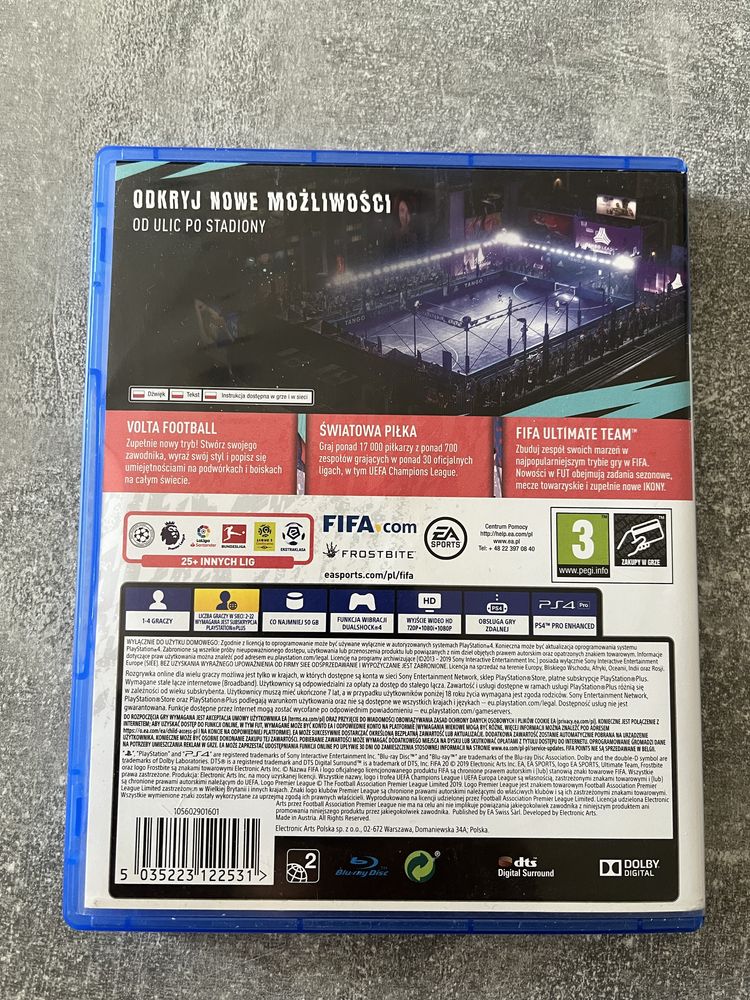 FIFA 20 PS 4 uzywan