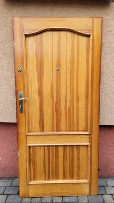 Drzwi, samo skrzydło 90 lewe wejściowe z zamkami