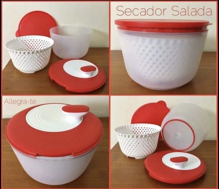 Secador de Salada Tupperware