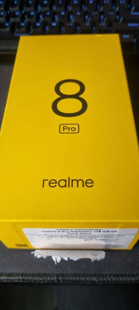 Realme 8 Pro 8/128 GB Punk Black