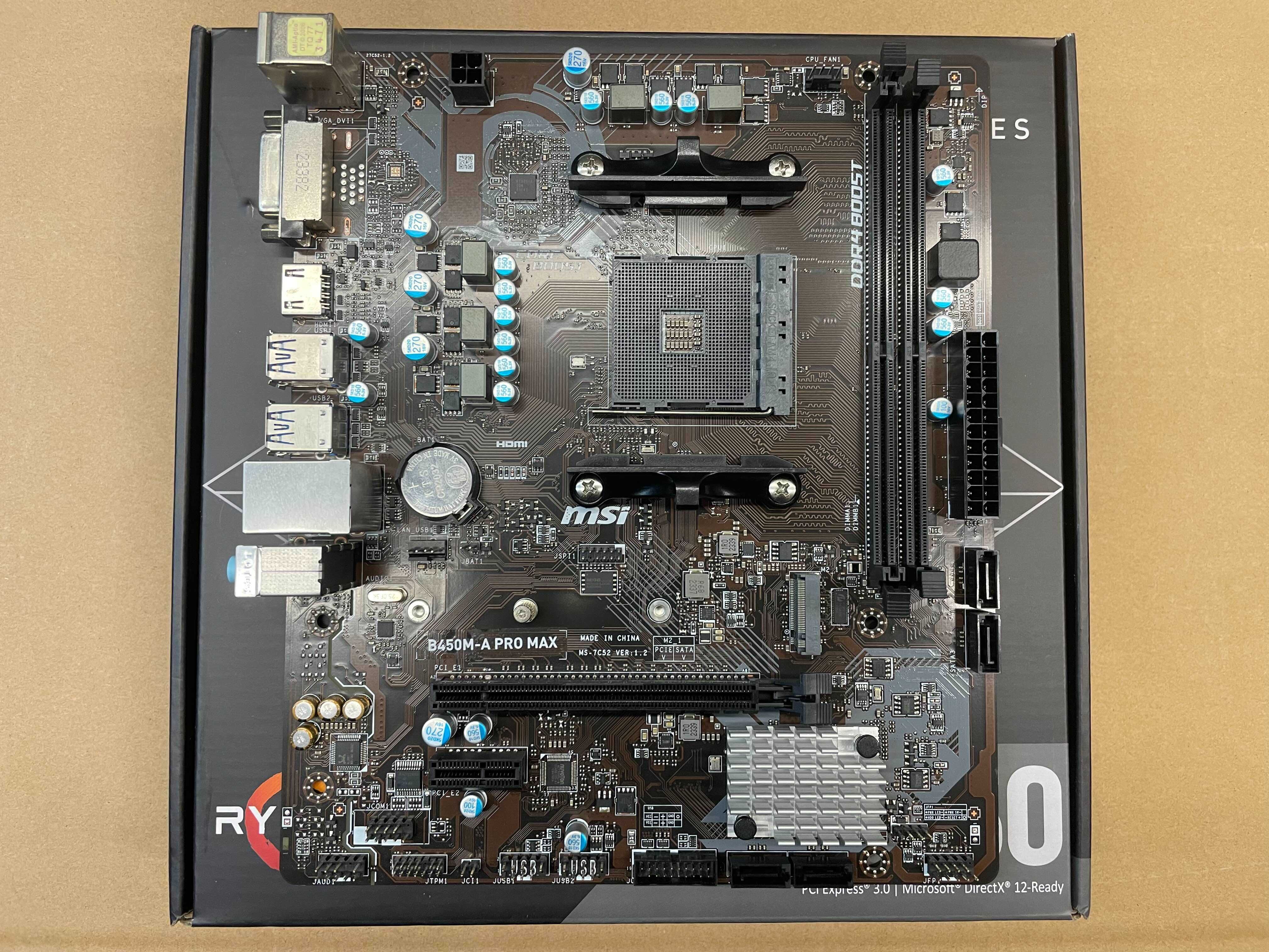 Płyta główna MSI B450M-A PRO MAX DDR4 AM4