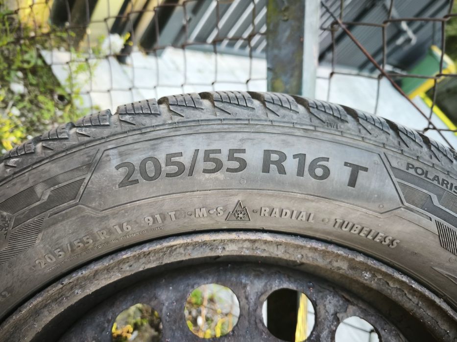 Sprzedam komplet kół z oponami zimowymi Barum Polaris 5 w rozmiarze 20