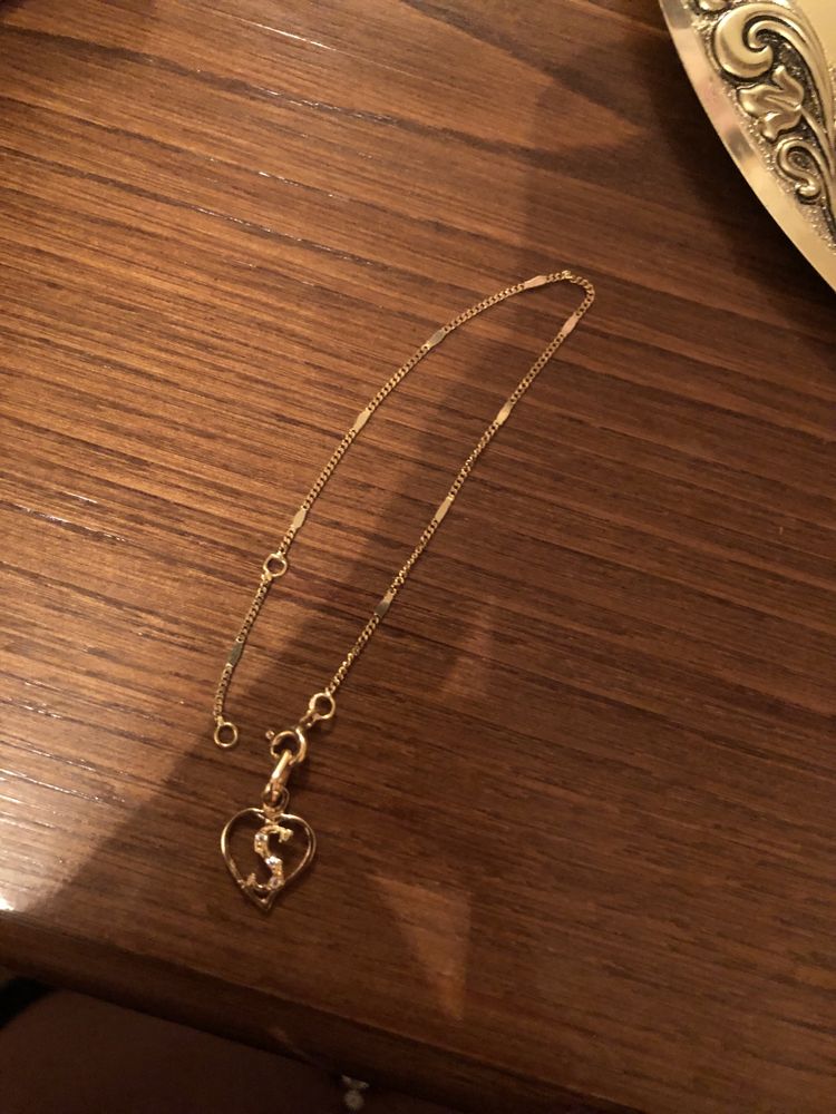 Vendo Pulseira de Ouro com medalha