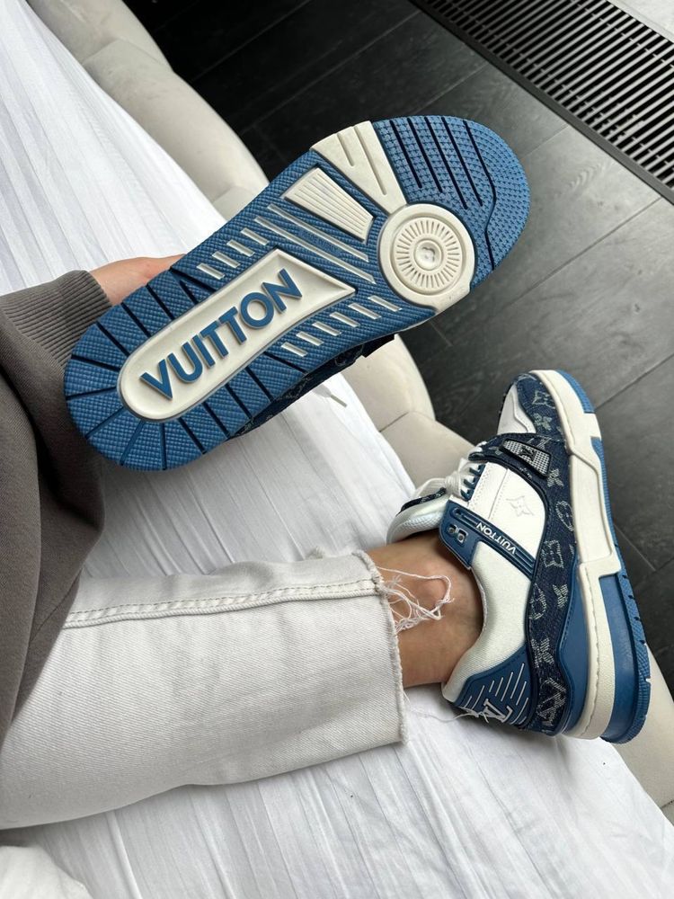 Sneakersy Louis Vuitton trainers blue