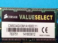 DDR3 4GB Corsair ValueSelect 12800
