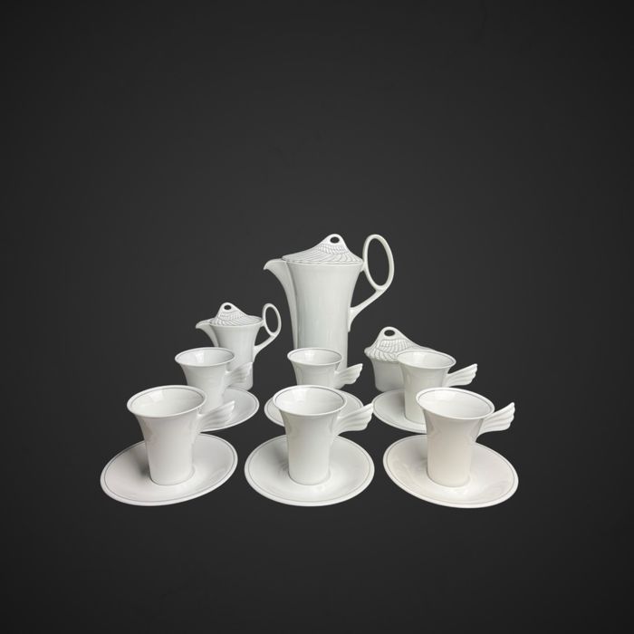 Serwis do kawy herbaty Rosenthal studio line Mythos dla 6os B5/070509