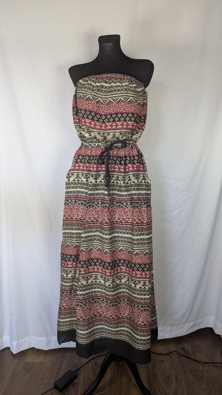 Sukienka letnia maxi 100% wiskoza