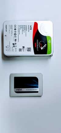 Bundle Seagate 14TB IronWolf Pro + SSD Crucial 2TB