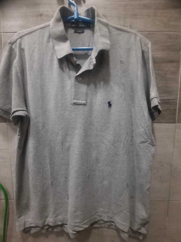 Ralph lauren śliczna koszulka polo l custom fit