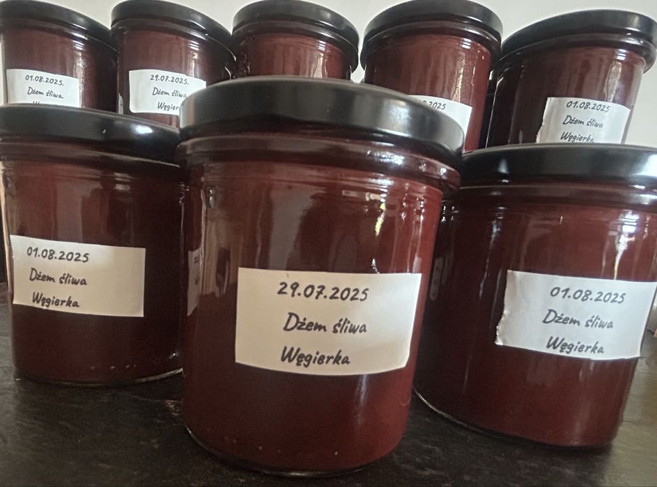 Śliwka Węgierka - Domowy Dżem 370ml x 6 szt