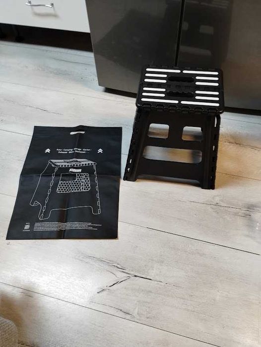 Alason Stołek Taboret krzesełko o wysokości 22 cm max do 150 kg