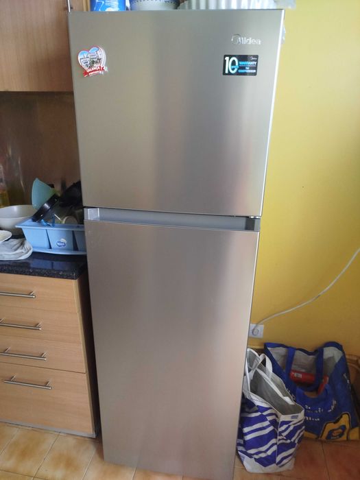 Geladeira midea  inox