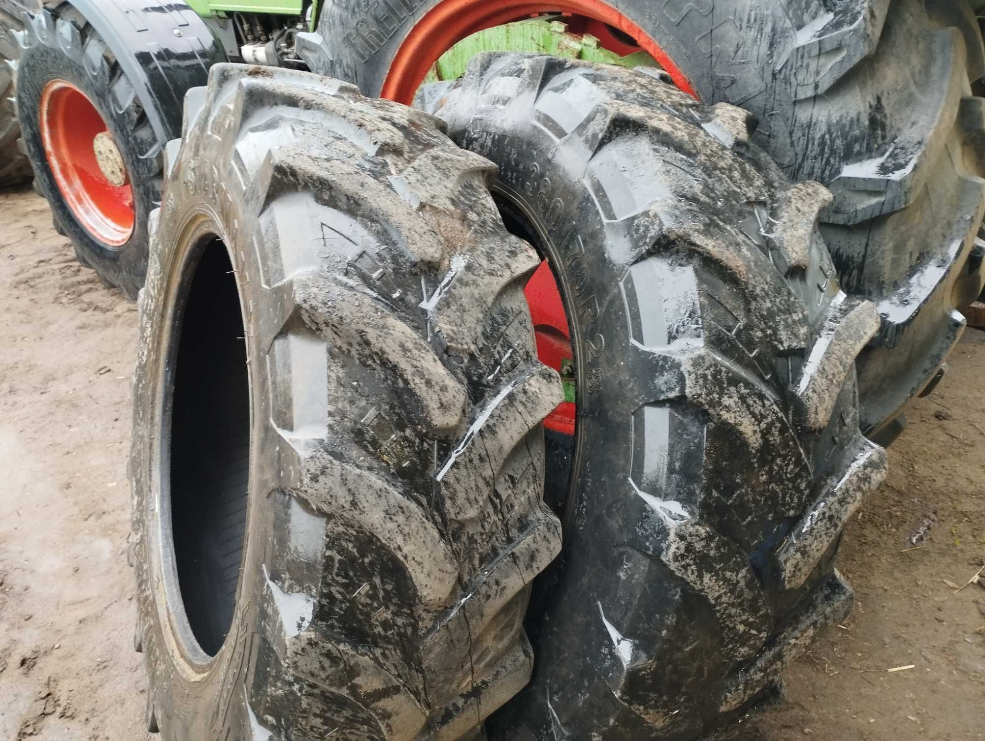 Opony 380/70 r 28 , 2 szt.